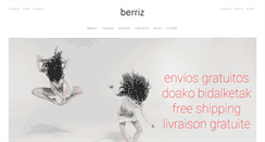 Desktop Screenshot of berrizmoda.com